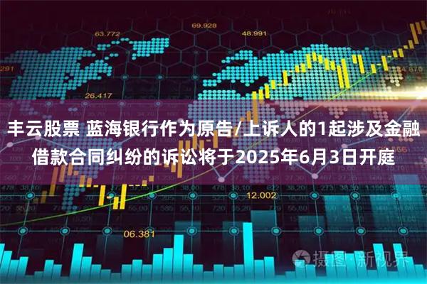 丰云股票 蓝海银行作为原告/上诉人的1起涉及金融借款合同纠纷的诉讼将于2025年6月3日开庭